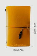 VEGAN LEATHER - Midori Style - Ochre