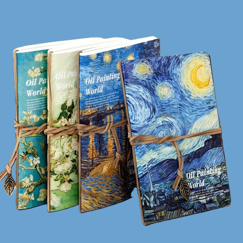 VINTAGE STYLE - Van Gogh 4 piece Sketchbook