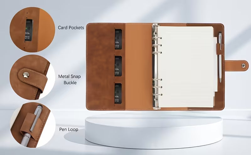 VEGAN LEATHER Binder