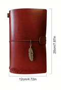 VEGAN LEATHER - Midori Style - Crimson