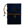 LEATHER JOURNAL - Nautical Style - Navy Blue