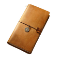 LEATHER JOURNAL - VINTAGE - Golden Bronze