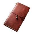LEATHER JOURNAL - VINTAGE - Crimson